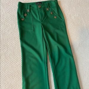 Anthropologie green pants